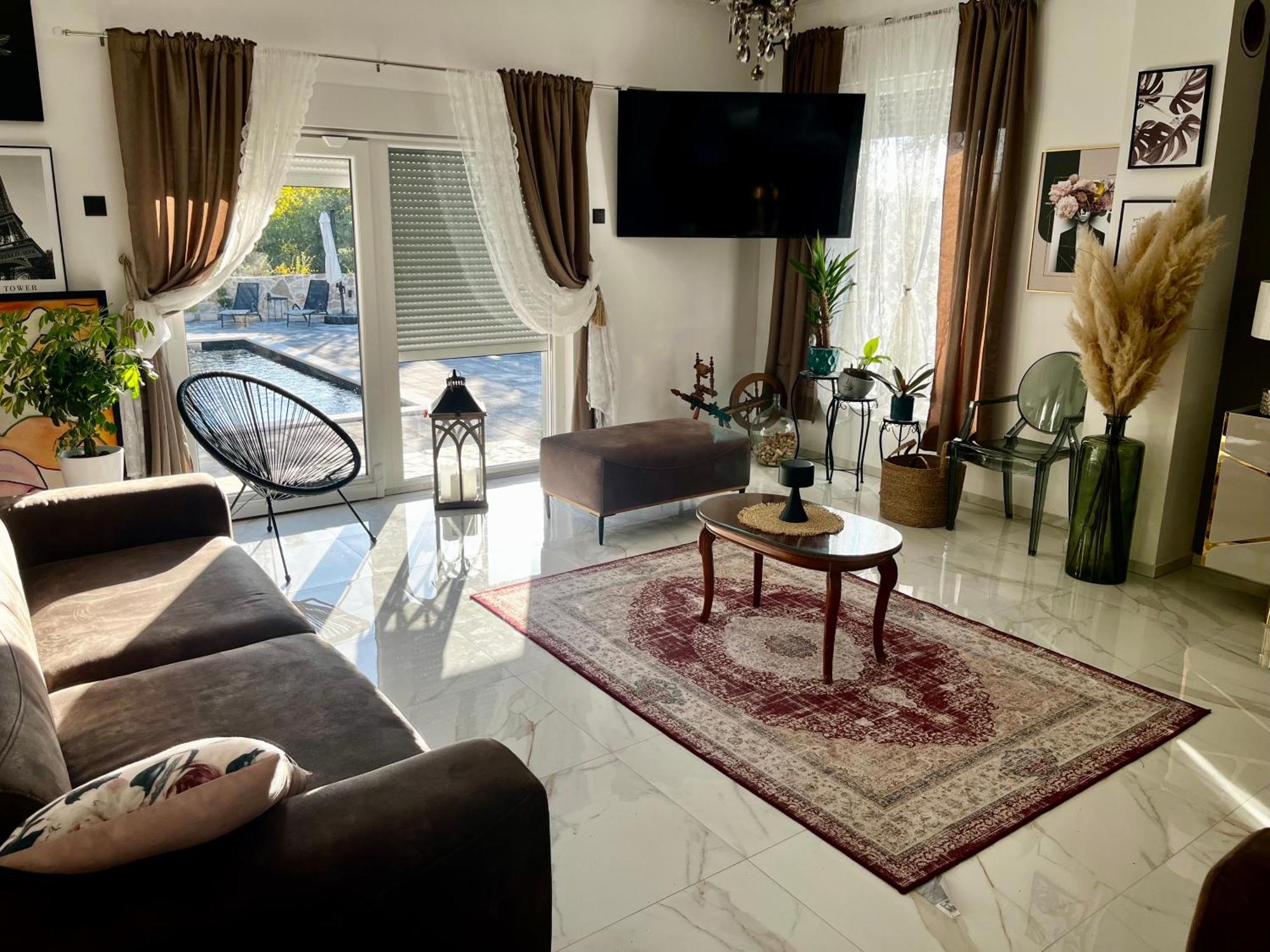 Luxury Villa Andrea Vrzika In Forest Near The Sea Zagvozd 외부 사진