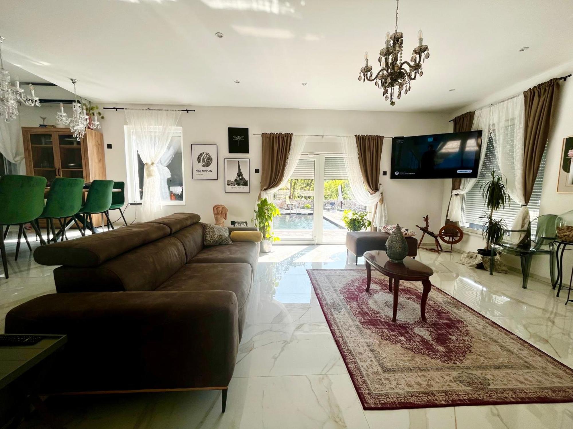 Luxury Villa Andrea Vrzika In Forest Near The Sea Zagvozd 외부 사진