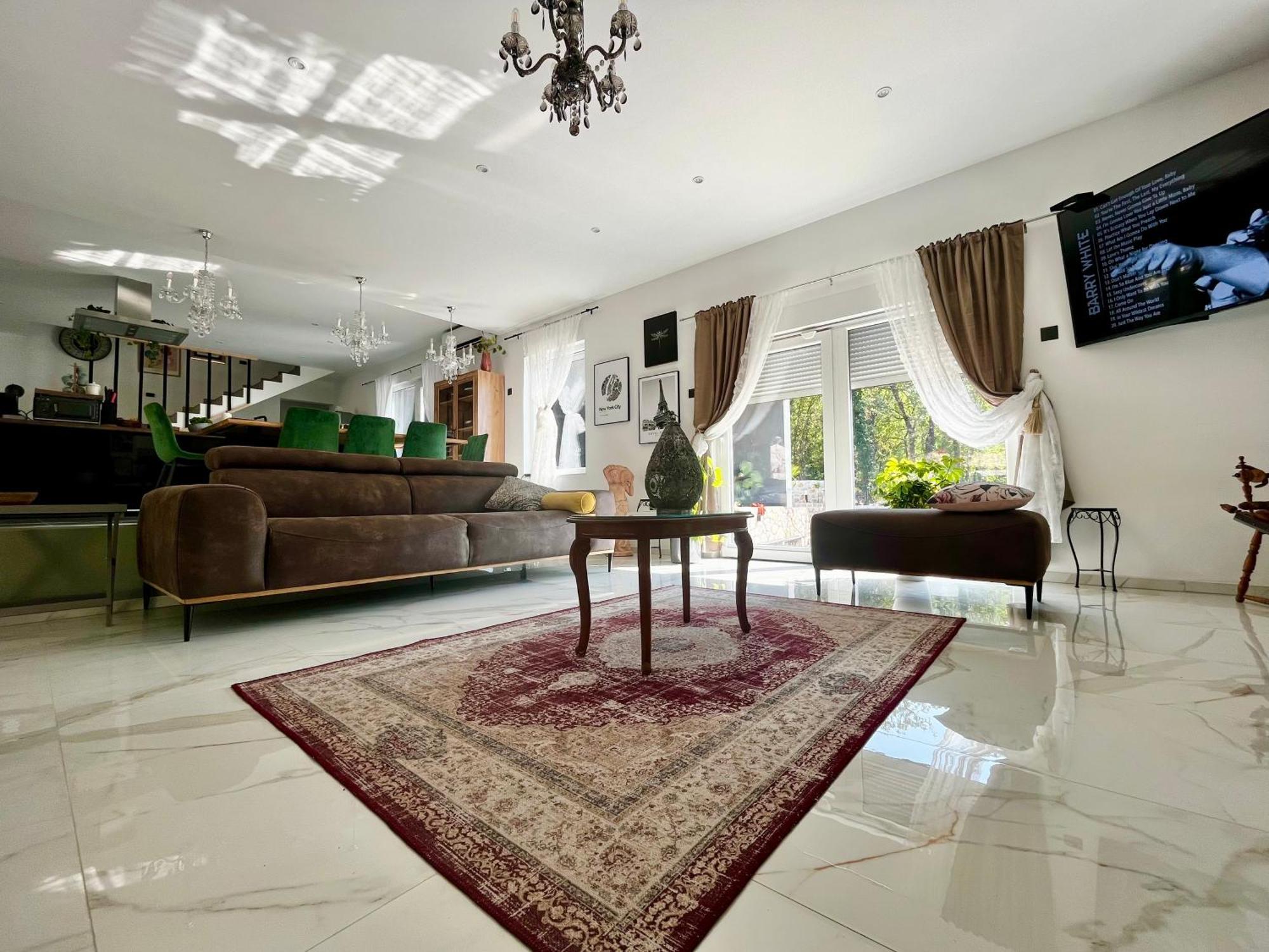 Luxury Villa Andrea Vrzika In Forest Near The Sea Zagvozd 외부 사진