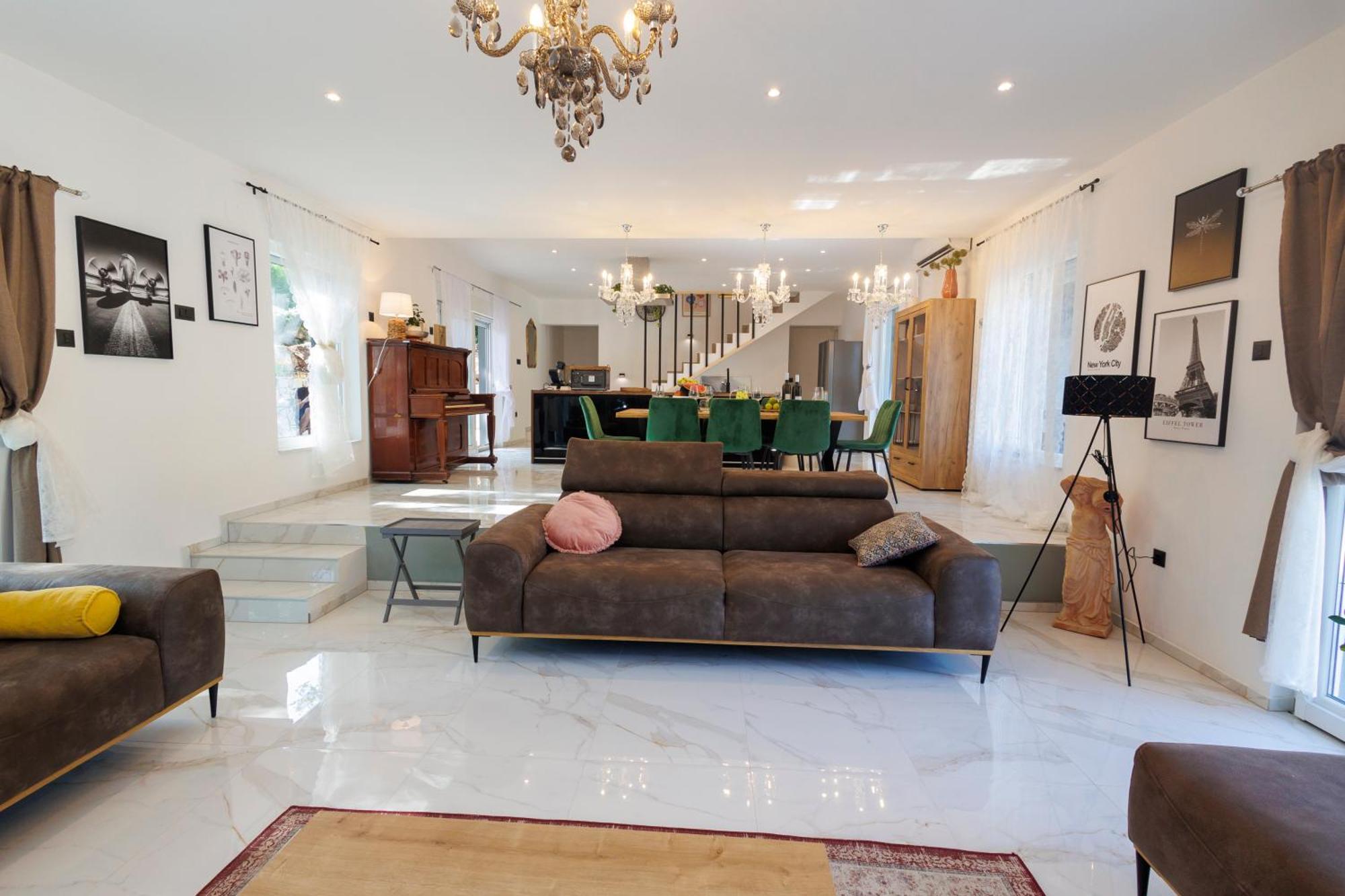 Luxury Villa Andrea Vrzika In Forest Near The Sea Zagvozd 외부 사진