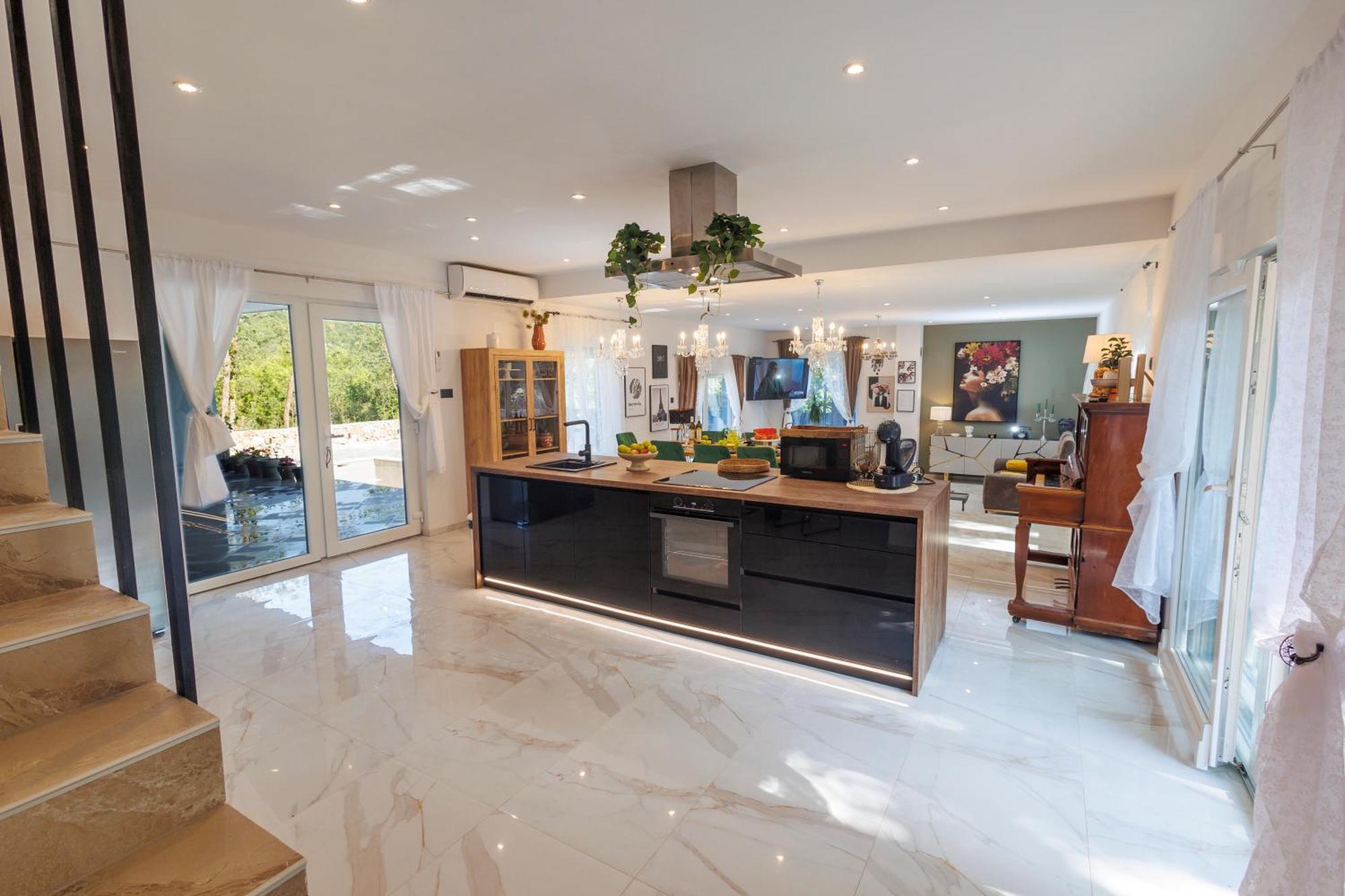 Luxury Villa Andrea Vrzika In Forest Near The Sea Zagvozd 외부 사진