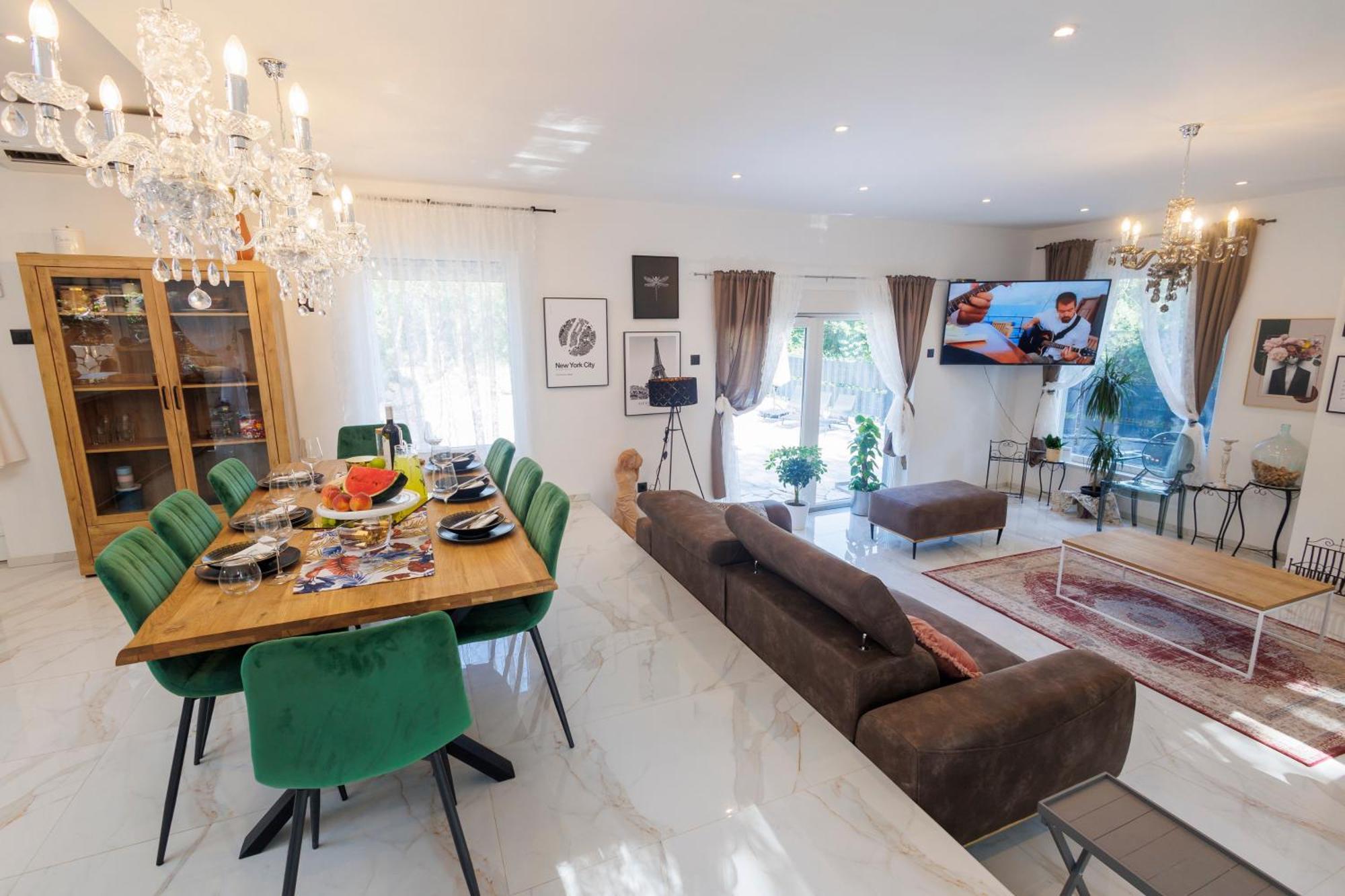 Luxury Villa Andrea Vrzika In Forest Near The Sea Zagvozd 외부 사진