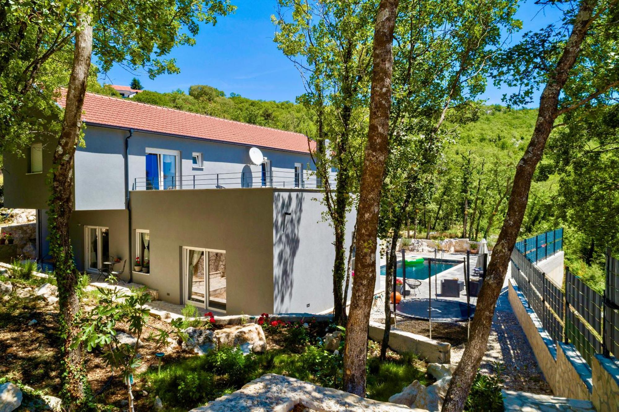 Luxury Villa Andrea Vrzika In Forest Near The Sea Zagvozd 외부 사진